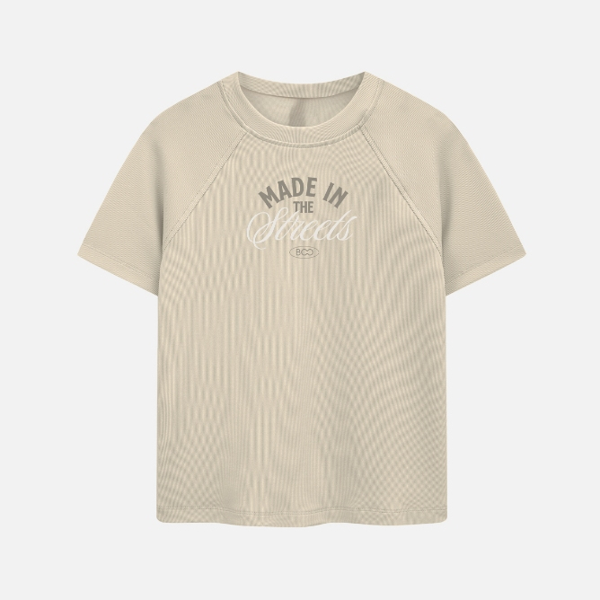 Áo Thun BOO Unisex Cotton Regular Tay Raglan In Graphic Made In The Street