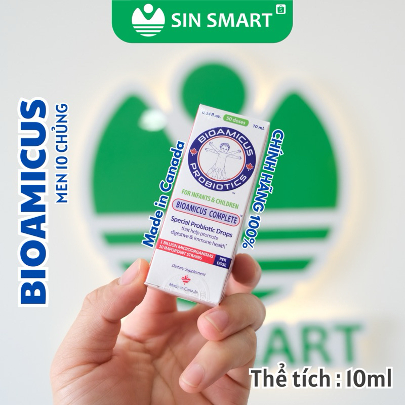 Men Vi Sinh 10 Chủng BioAmicus Complete lọ 10ml – Hỗ Trợ Tiêu Hóa, Tăng ...