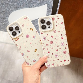 Ốp Lưng iPhone Mềm Thân Thiện Môi Trường Dâu Dâu Chống Sốc, Bảo Vệ Camera -iP 7/8/X/XS/11/12/13/14/15/16/17/Plus/Pro/Max
