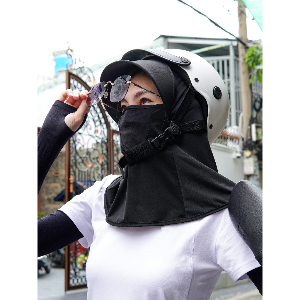 [2 LỚP] Khẩu Trang Chống Nắng Chống UV 2 Lớp Thun Lạnh UPF+ Upper You Mịn Mát Dày Dặn - FM02/FM03/FM04