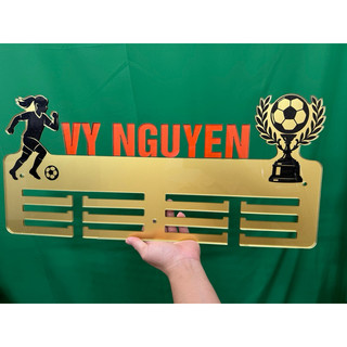 Giá Treo Huy Chương, Decor tường, Cá Nhân Hoá…Điền kinh, bóng đá, cờ vua..