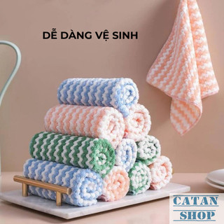 Khăn Lau Nhà Bếp Lông Cừu Siêu Thấm, Mềm Mịn, Dễ Giặt, Đa Năng Cho Gia Đình Tái Sử Dụng Nhiều Lần