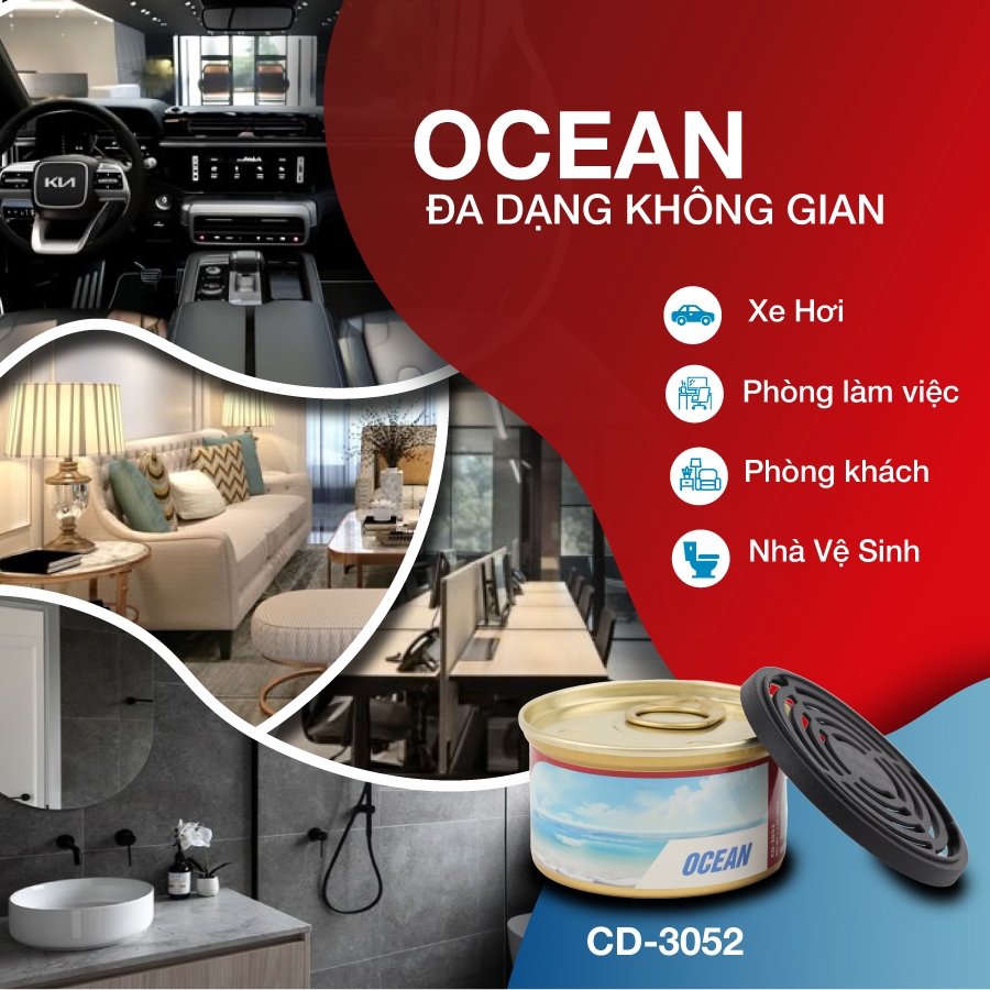 Sáp Thơm Ô Tô CIND CD-3052 Ocean 40g