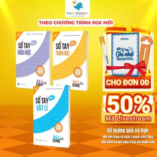 Sách - Combo sổ tay kiến thức all in one khối A01