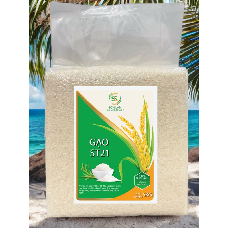 GẠO ST21 THƠM NGON DẺO MỀM CHUẨN VỊ | Shopee Việt Nam