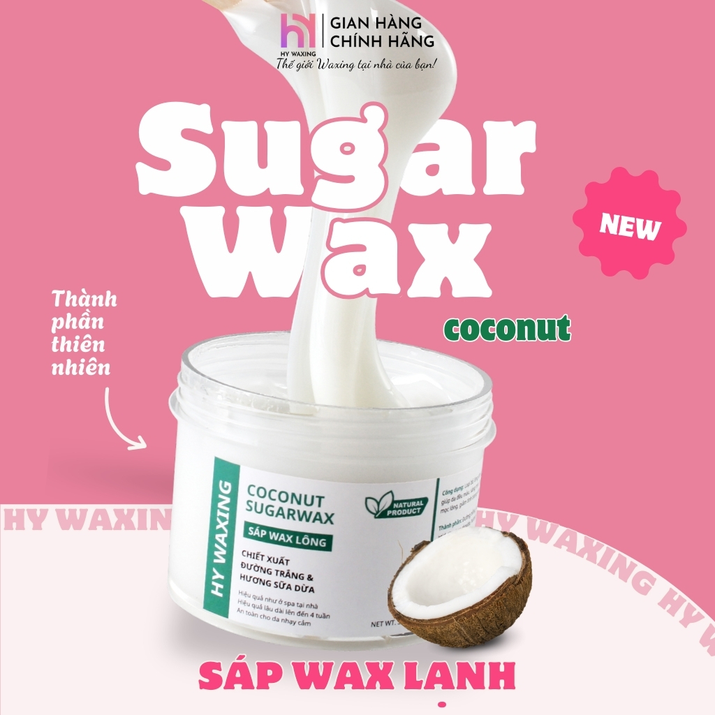 {Tặng 50 Giấy Wax + 2 Que Gỗ} Sáp Wax Lạnh HYWAXING Tự Nhiên, Bám Lông ...