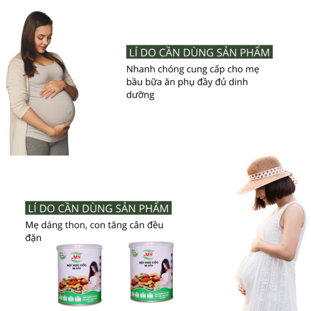 Ngũ Cốc Cho Bà Bầu, Ngũ Cốc Bầu, Ngũ Cốc Dành Cho Mẹ Bầu  - MS (500g)