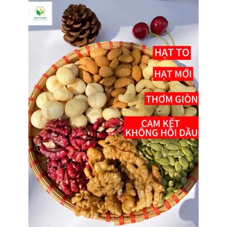 [ Free Ship Hỏa Tốc] Granola Mix Hạt Siêu Hạt Dinh Dưỡng Ăn Kiêng Thơm Ngon Tại HM Food