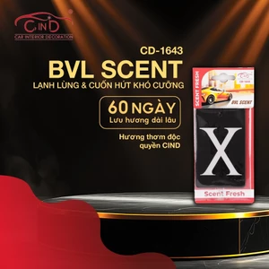 Lá Thơm Treo Ô tô, Tủ Quần Áo CIND CD-1643 BVL Scent 8g -