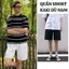 Quần Short Kaki Nam FABUMAN Vải kaki dù Mặc ở nhà Form Đùi Cộc SOOC Cạp Chun Trẻ Trung Năng Động