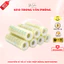 Sỉ Lốc 12 Cuộn Keo Trong Nhỏ Bản 1.2 CM, Băng Keo Văn Phòng Loại Nhỏ Siêu Dai, Siêu Dính