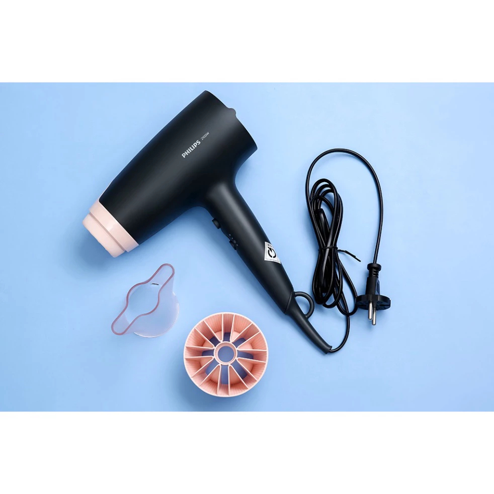 Máy sấy tóc Philips BHD350/10 - Công suất 2100W - 6 chế độ sấy - Bảo hành chính hãng 24 tháng