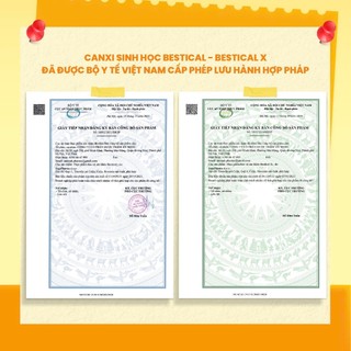 Canxi Bestical - Canxi sinh học cho bé, hỗ trợ xương chắc khỏe