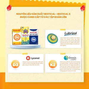 Bộ sản phẩm Combo Lineabon giọt và Bestical - Tăng cường Canxi, vitamin D3, K2 cho xương chắc khỏe