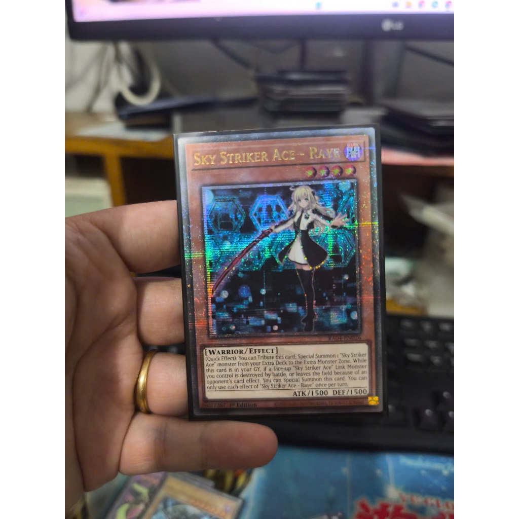 [Yugioh Funny Shop] 1 lá thẻ bài Sky Striker Ace - Raye - RA04-EN026 ...