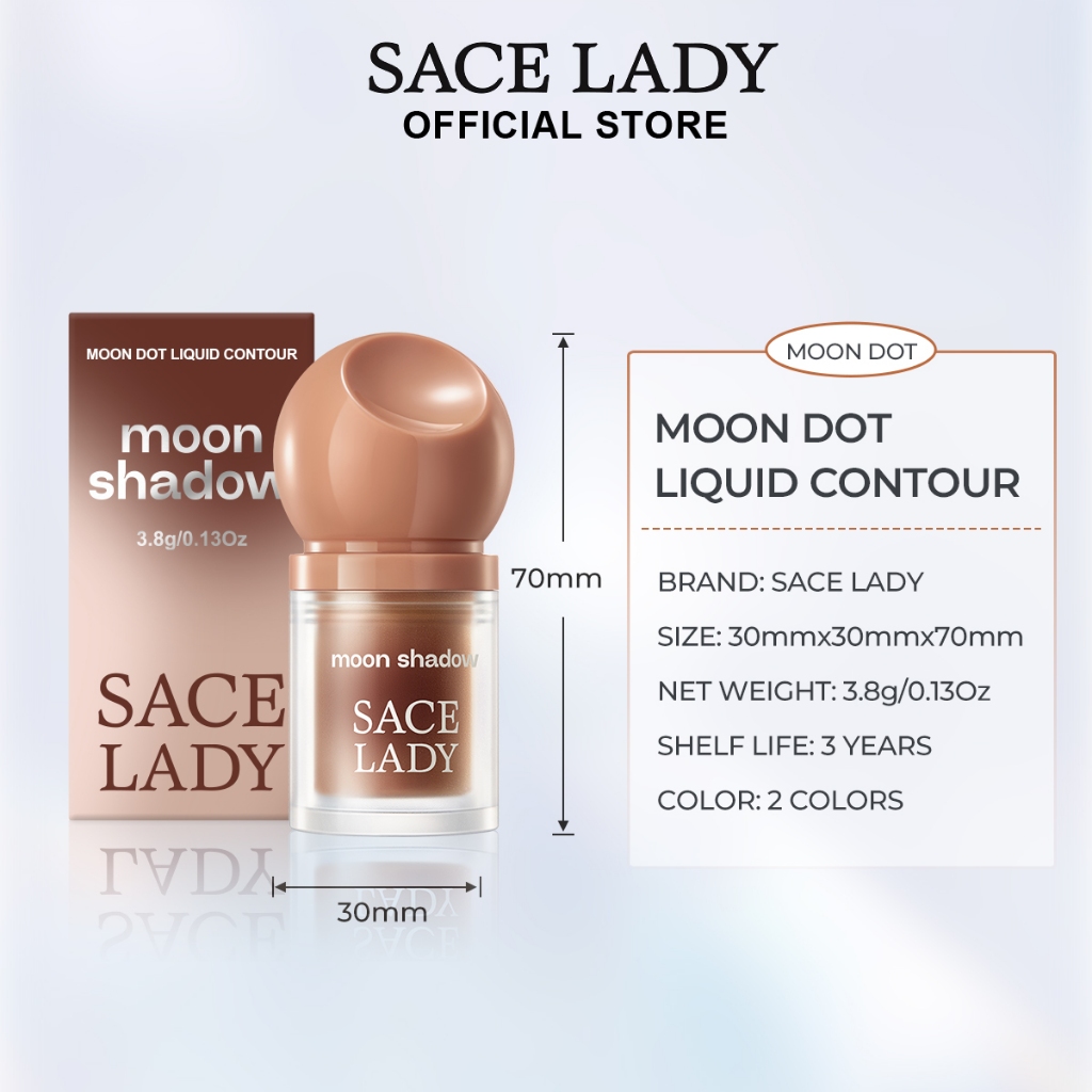 Kem Tạo Khối Chất Lỏng  SACE LADY chống thấm nước lâu trôi có sắc tố cao Tạo khối Scudot 3,8g