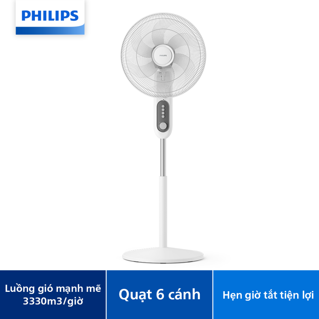 Quạt Đứng Philips CX1220/00 Công suất 47W- Hàng Chính Hãng - Bảo Hành 24 Tháng