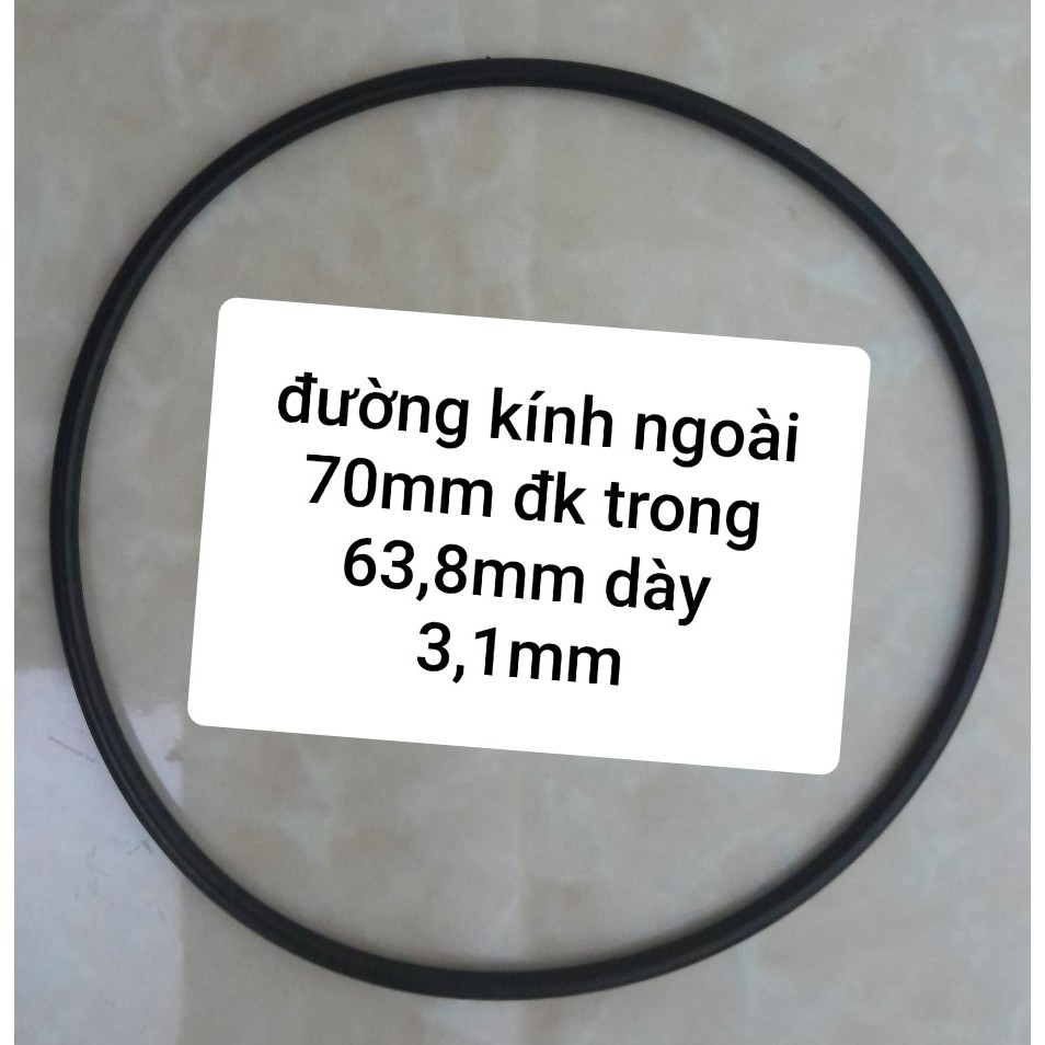 Gioăng cao su oring chịu dầu chịu áp lực 70x3.1mm,118x3.1mm.135x2.65mm ...