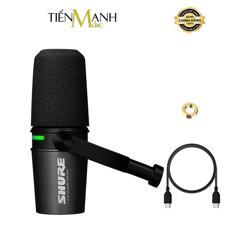 [Chính Hãng] Micro Podcast Shure MV7i - Smart Microphone Interface, Mic ...