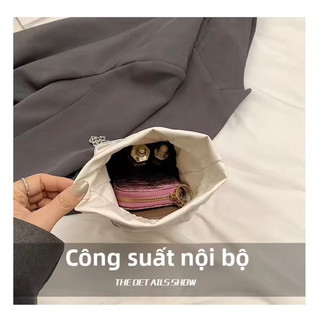 Túi Đeo Vuông Nhỏ Nữ Phong Cách Hàn Quốc Thời Trang Dây Xích Cổ Điển