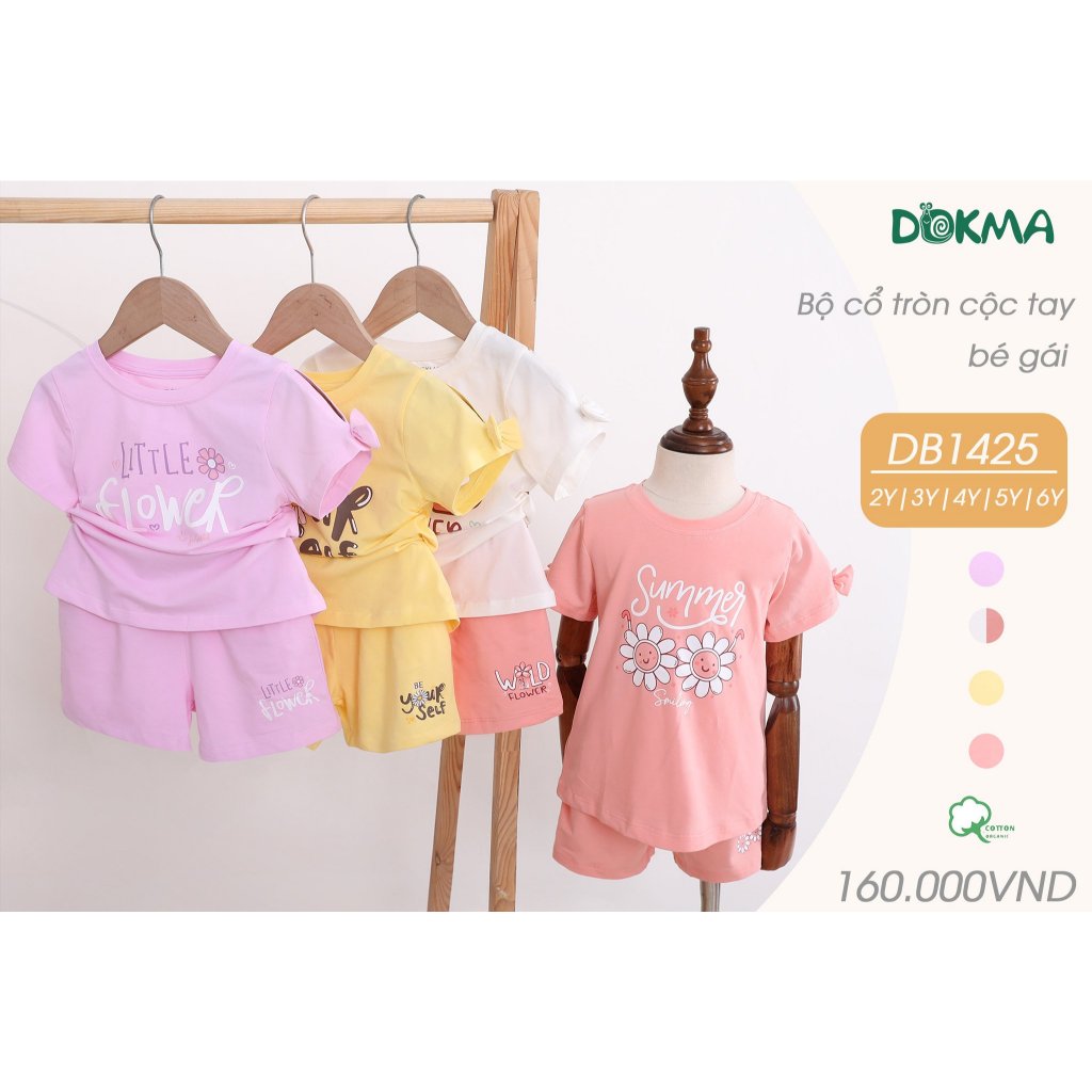 (11-22kg, 2-6Y) Bộ Cộc Tay Dokma DMB524 DB1422 DB1445 DB1626