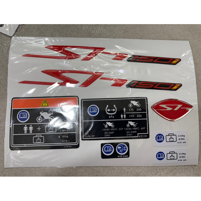 Bộ tem sh ý phản quang 3M