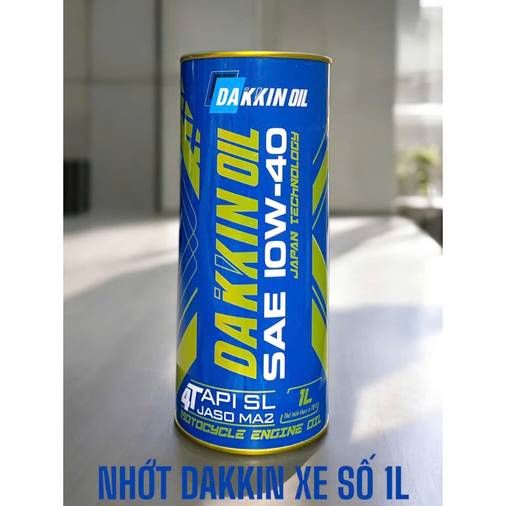 DẦU NHỚT LON DAKKIN OIL SAE 10W40 SL