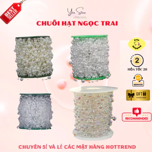 Dây Ngọc ,Chuỗi Ngọc Dùng Trang Trí Hoa Cưới, Làm Đồ Handmade, Làm Lồng Đèn, Decor- YÊN STORE DIY
