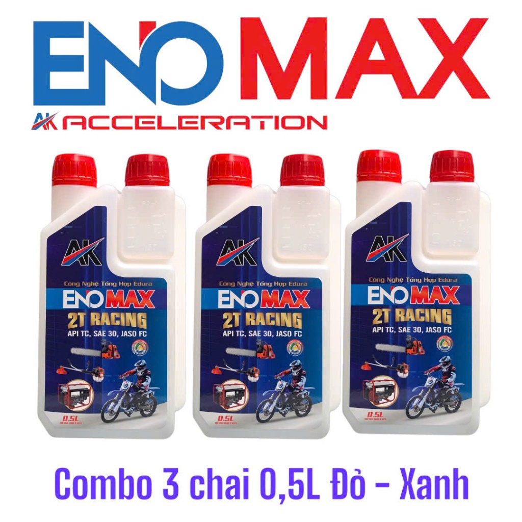 COMBO 3 CHAI     AKLUBE ENOMAX 2T RACING