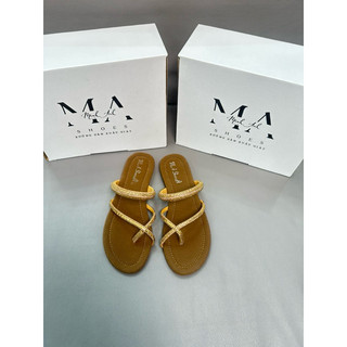 Dép Nữ Sỏ Ngón Xoàn MA Shoes Chuẩn Size D4760 – Xoàn To Lấp Lánh, Êm Chân Cực Đỉnh, Chống Trơn Trượt