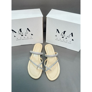 Dép Nữ Sỏ Ngón Xoàn MA Shoes Chuẩn Size D4760 – Xoàn To Lấp Lánh, Êm Chân Cực Đỉnh, Chống Trơn Trượt