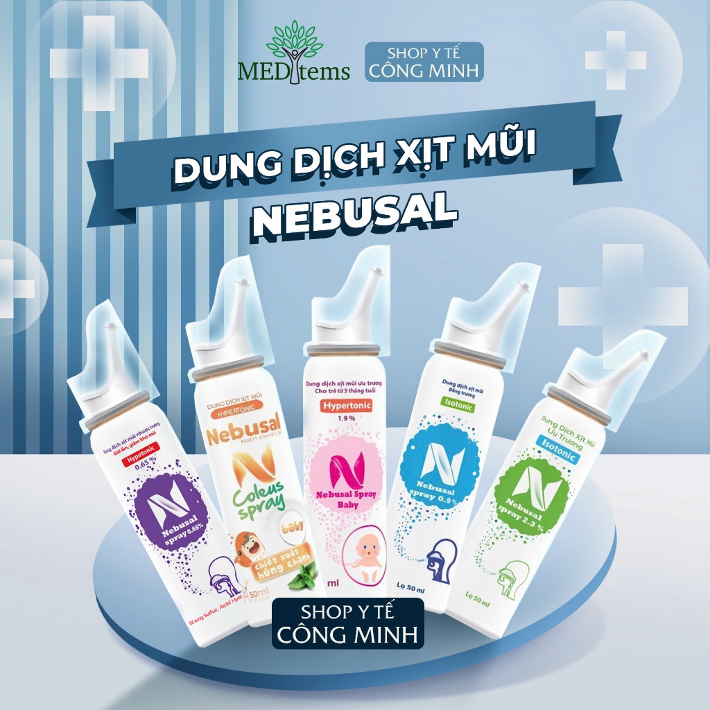 xịt mũi nebusal giá tốt Tháng 7, 2026 | Mua ngay | Shopee Việt Nam