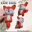 Cáo bông bằng len handmade - amigurumi - crochet