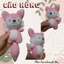 Cáo bông bằng len handmade - amigurumi - crochet