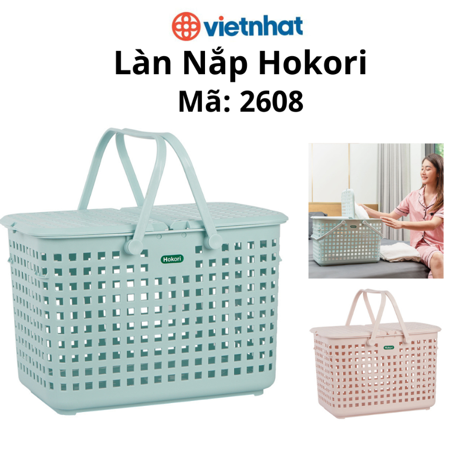 Làn Nắp Hokori 2 Quai Size Lớn Chính Hãng Việt Nhật (mã 2608)