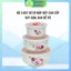 Bộ 3 bát sứ cao cấp, bộ 3 bát sứ có nắp đậy, bộ bát sứ có nắp đậy hút chân không cao cấp, dùng được lò vi sóng