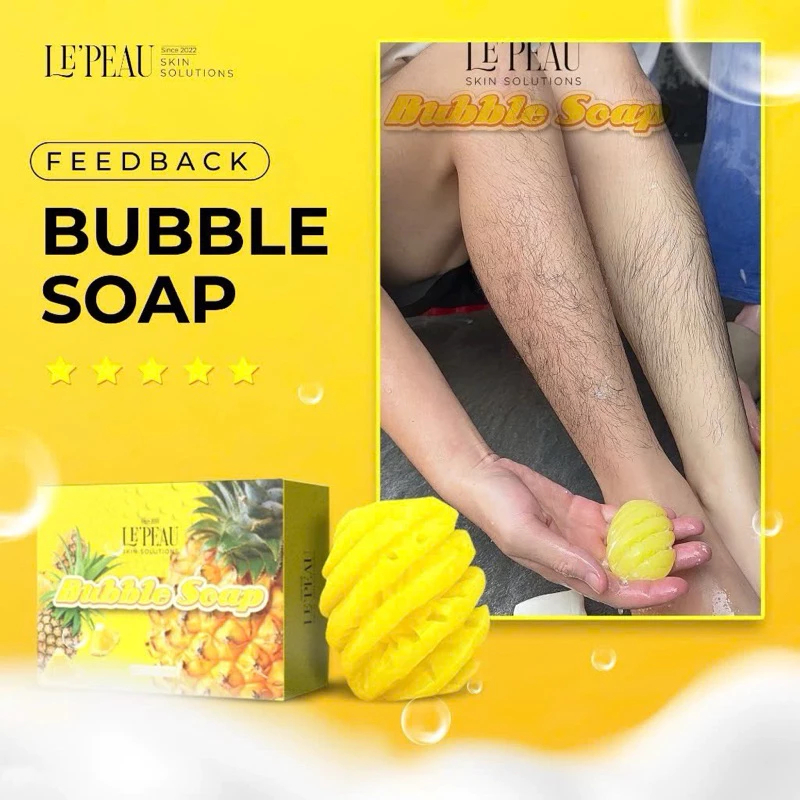 Soap Khóm, Soap Bưởi, xà phòng tắm trắng, khóm thơm soap tắm trắng Bubble Soap