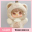 Blind Box Móc khóa gấu bông Yooki V4 Take A Bite Of Bear Series chính hãng