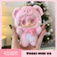 Blind Box Móc khóa gấu bông Yooki V4 Take A Bite Of Bear Series chính hãng