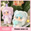Blind Box Móc khóa gấu bông Yooki V4 Take A Bite Of Bear Series chính hãng