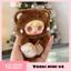 Blind Box Móc khóa gấu bông Yooki V4 Take A Bite Of Bear Series chính hãng
