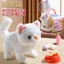 Đồ Chơi Chăm Sóc Thú Cưng Cho Bé BỐ KHỦNG LONG Lồng Mèo Bông Chó Bông Bibi Biết Đi Biết Kêu Vẫy Đuôi