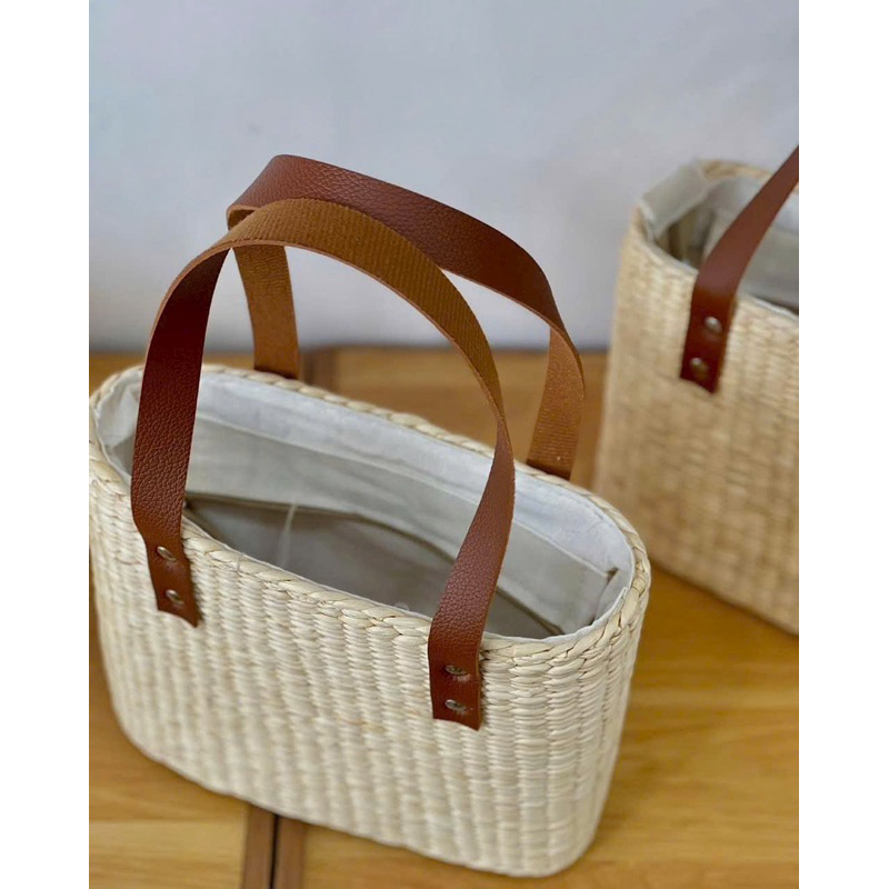 Túi Cói Lục Bình Hanmade ( nhiều mẫu)