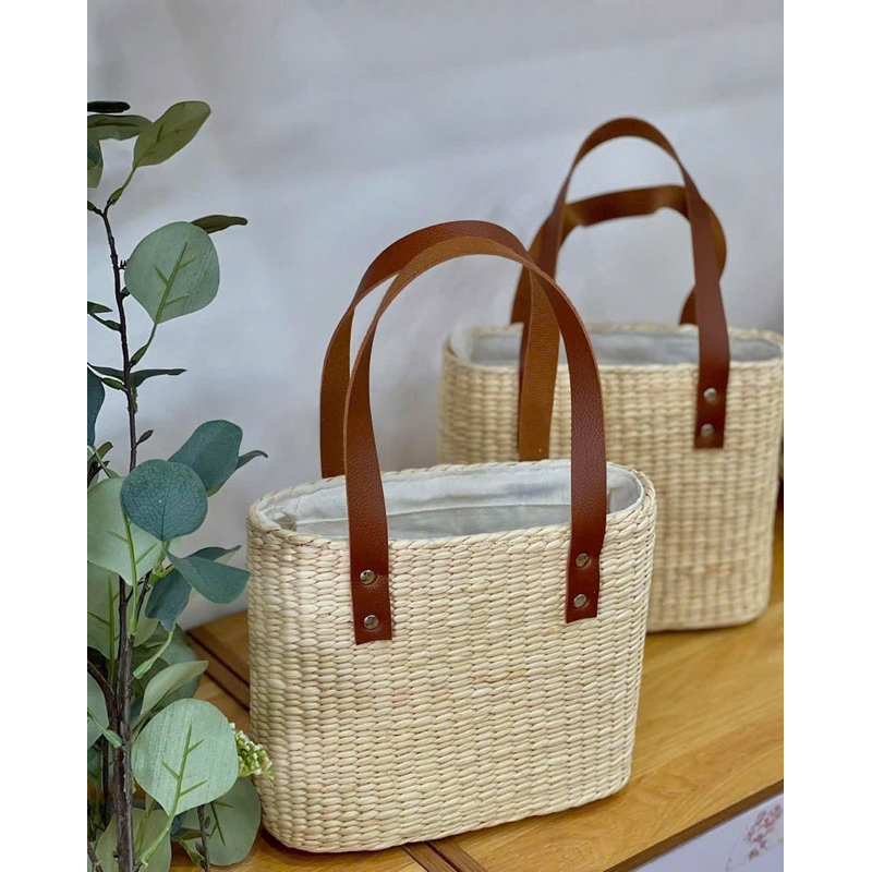 Túi Cói Lục Bình Hanmade ( nhiều mẫu)