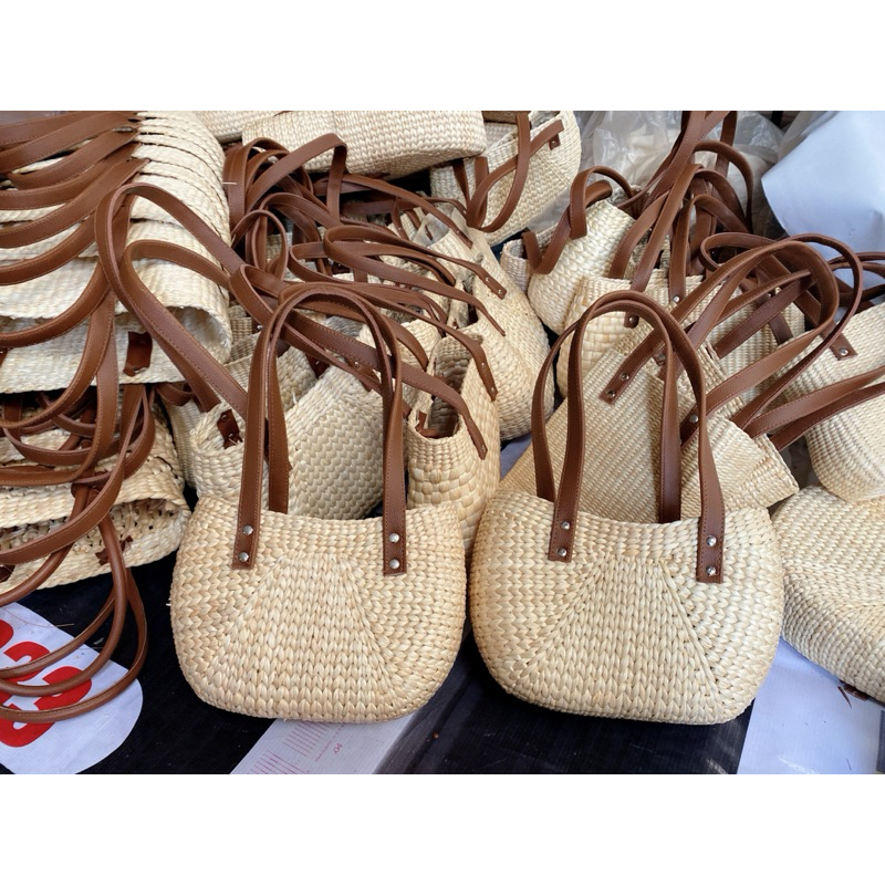 Túi Cói Lục Bình Hanmade ( nhiều mẫu)