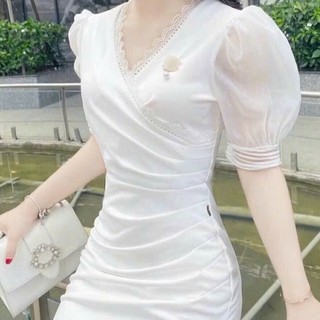ĐẦM BODY DỰ TIỆC PHỐI REN KÈM PHỤ KIỆN PHONG CÁCH NỮ TÍNH SANG TRỌNG PHÙ HỢP THỜI TRANG