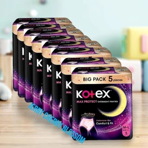 combo 8 gói Băng dạng quần Kotex size ML 5 miếng/gói (MẪU MỚI)