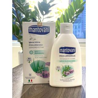 [Kèm Quà Tặng] Mantovani Dung dịch vệ sinh phụ nữ, tạo bọt làm sạch sâu | Chai 250ml