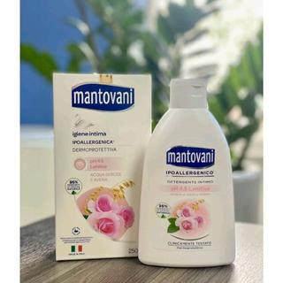 [Kèm Quà Tặng] Mantovani Dung dịch vệ sinh phụ nữ, tạo bọt làm sạch sâu | Chai 250ml