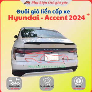 Đuôi gió liên cốp xe Accent đời 2024 2025 2026- Hàng Mộc Chưa Sơn - có tặng kèm keo dính 2 mặt